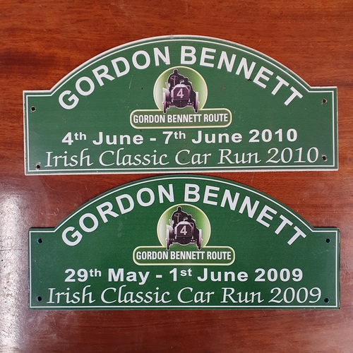 874 - A selection of Gordon Bennett Signs.