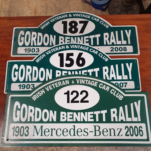 874 - A selection of Gordon Bennett Signs.