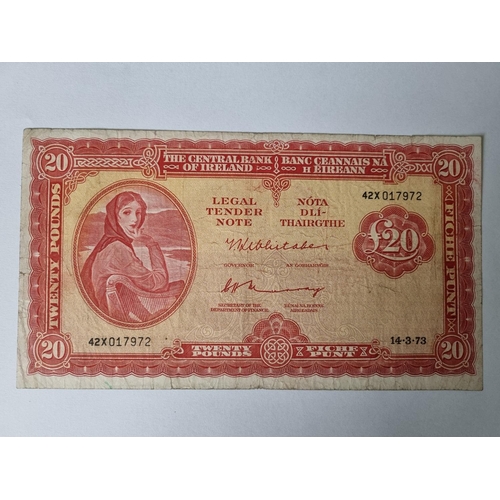 4 - A 1973 Lady Lavery £20 Note. Ex Fine.