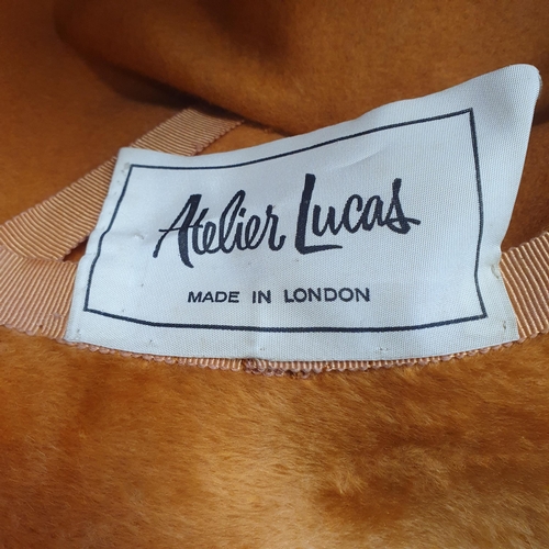 350 - A vintage Paddington bear Hat by Atelier Lucas of London.