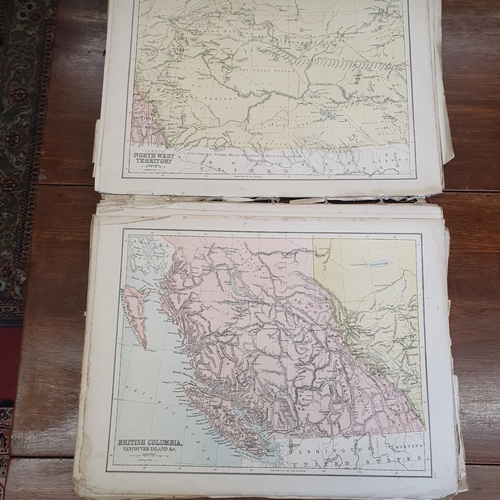 387 - A 19th Century The International Atlas and Geography with modern, historical, classical and physical... 