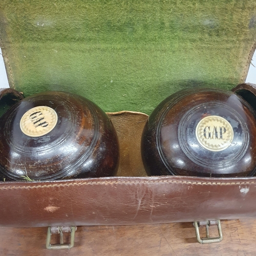 462 - Two sets of Carpet Bowls in original bags. #