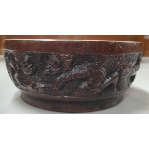 876 - Two African Libation Bowls. D 12, 10 cm approx.