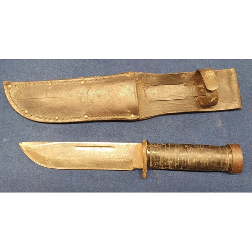 868 - A Seattle World War two Cattaraugus Knife.