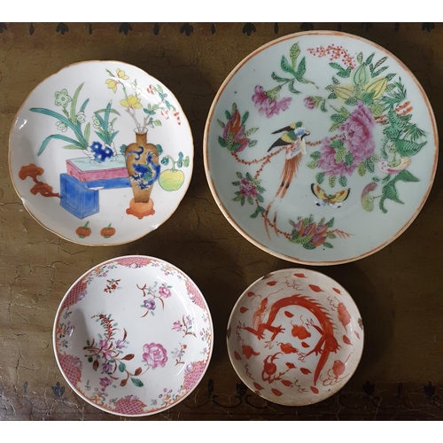 872 - A good quantity of Oriental Items to include pin dishes, plates etc.