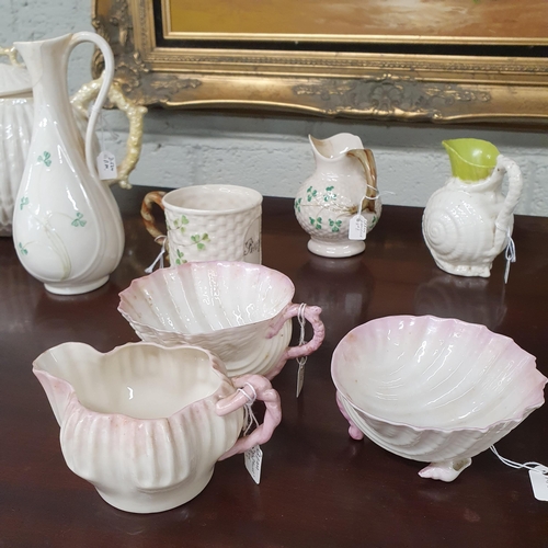 1118 - A good quantity of Belleek, various dates and periods.