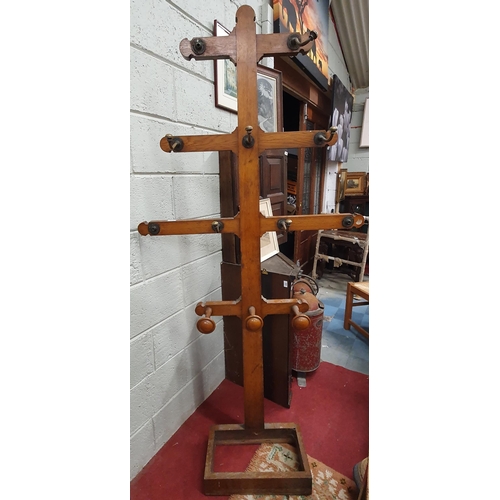 203 - A 19th Century Oak tree of life Hallstand. W 91 x H 191 cm approx.