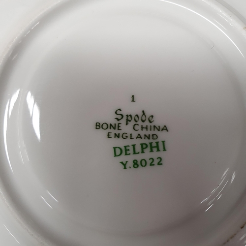 641 - A Spode Delphi pattern Coffee Set.