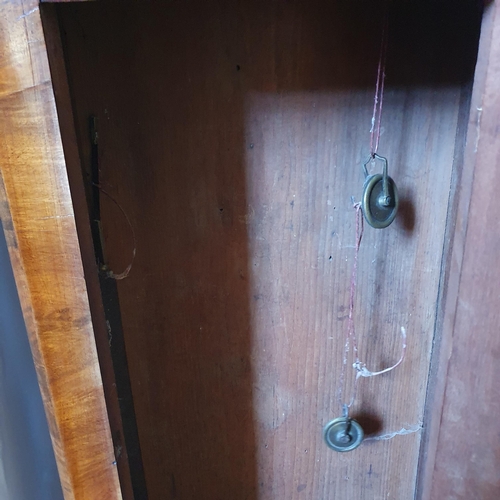 303 - A 19th Century Mahogany Irish Longcase Clock with brass dial. By Thomas Blundell with a quartz movem... 