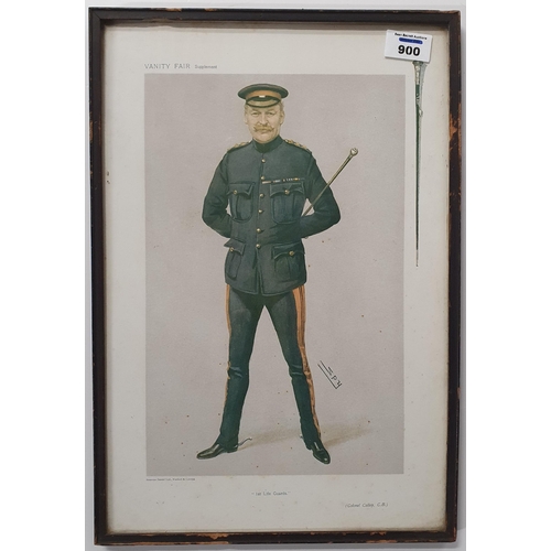 900 - ' 1st Life Guards' Spy Vanity Fair.