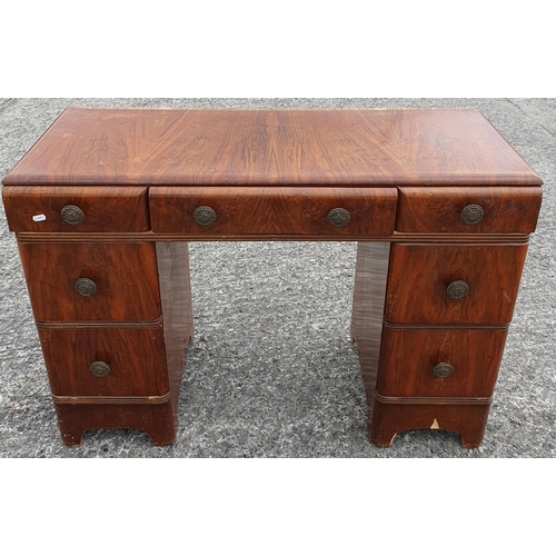 505 - A Group of furniture to consist of a 3 drawer dressing table , single drawer side table,  A 1940's d... 