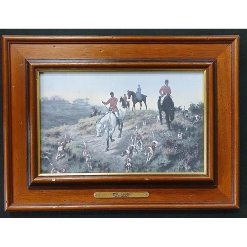 519 - A Group of 6 framed pictures to include Engraving, prints and silk print .
H 40 x W 34 cm approx.