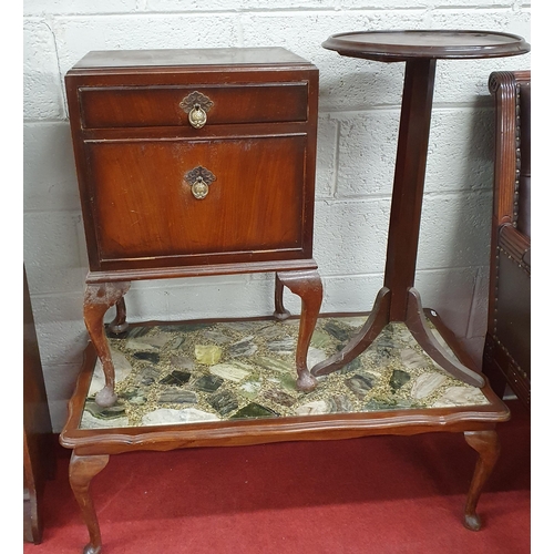 113 - A quantity of furniture to include a 19th Century circular tripod Table and early 20th Century side ... 