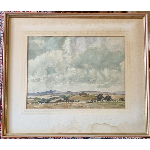 322 - A 20th Century Watercolour of a landscape scene signed J H Dashwood LR. 34 x 45cm approx.