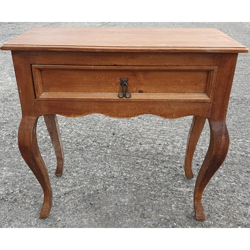 505 - A Group of furniture to consist of a 3 drawer dressing table , single drawer side table,  A 1940's d... 