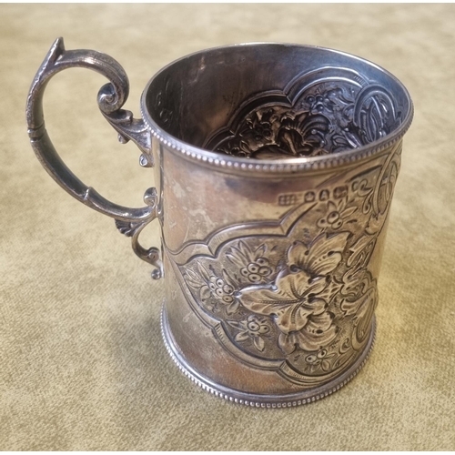 457 - A Sheffield Silver Tankard, J F F & F F, 124 gms approx.