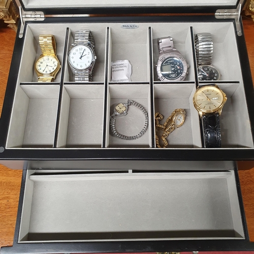 10 - A good quantity of Watches to include a Vintage ladies Timex , Pulsar, Professional ANA Digit and mo... 