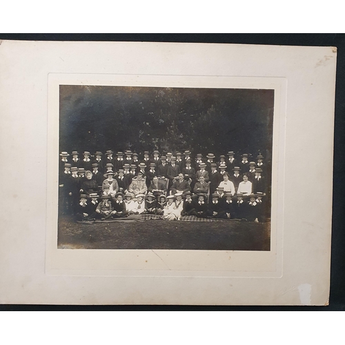 154 - A quantity of vintage Photographs along with a Watercolour and other items.