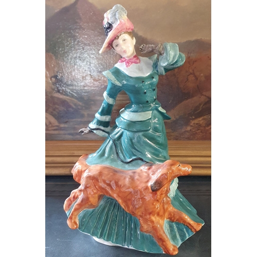 66 - A Royal Doulton Figure 'Autumn Time'.