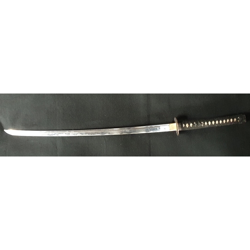 9 - A Good Metal Prop Sword .
Length 98 cm approx.