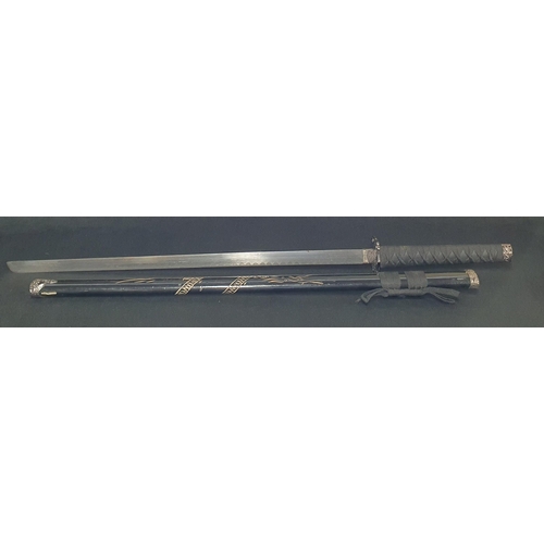 31 - A Good Metal Prop Sword .
Length 100 cm approx.