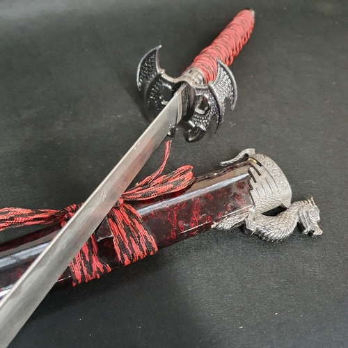 41 - A Good Metal Prop Sword .
Length 100 cm approx.