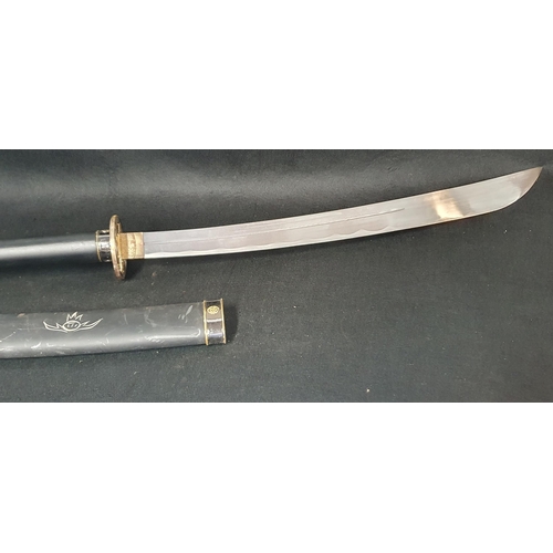 51 - A Good Metal Prop Sword .
Length 160 cm approx.