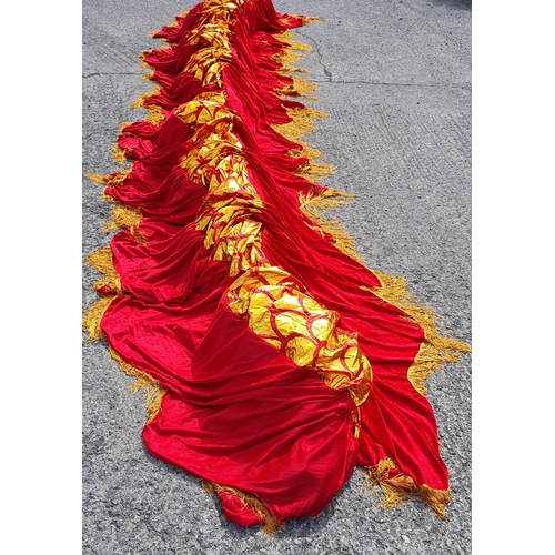 67 - A Large costume Prop Dragon Head and Tail .
Length 70 cm approx.