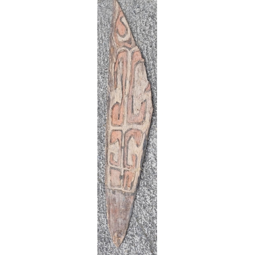 500 - A pair of highly carved Timber wall Plaques. H 160, 200 cm approx.