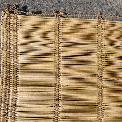 248 - A Reed Mat / Fencing Screen.
L 214 X w 110 cm approx.