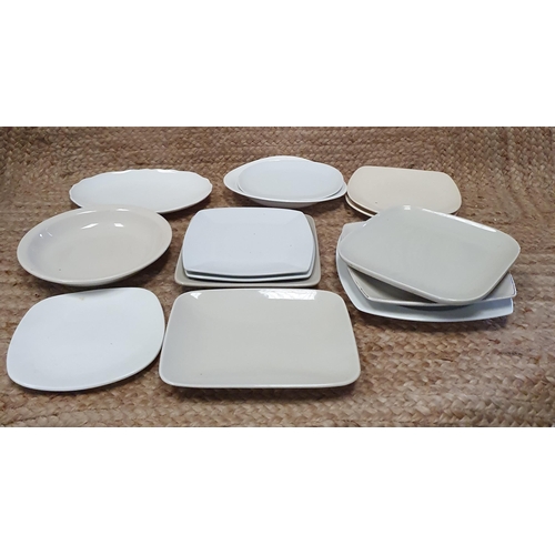 355 - A Large quantity of Ceramic Plates, Bowls and Servicing Dishes.