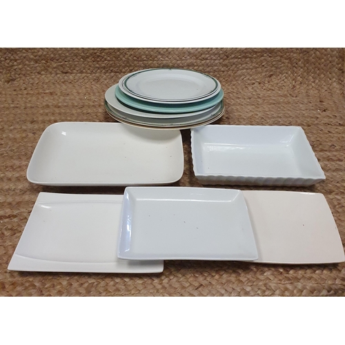 355 - A Large quantity of Ceramic Plates, Bowls and Servicing Dishes.