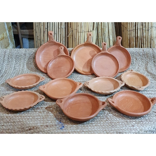 382 - A large quantity of Clay Pottery Bowls as new.