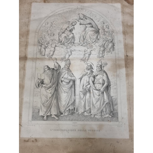 1039 - A good selection of 18th and 19th Century Engravings in a folio with various artists and engravers.