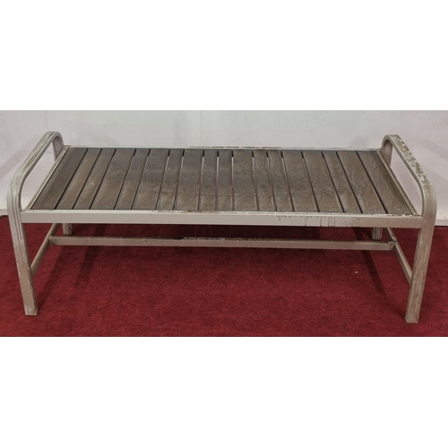 1500 - A Metal Bench.
Sold with the option to buy up to  5 of them. (Generic Photo differences with conditi... 