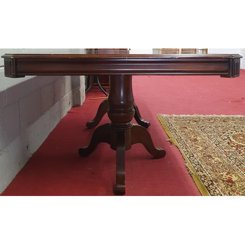 1465 - A Large Mahogany Dining Table .