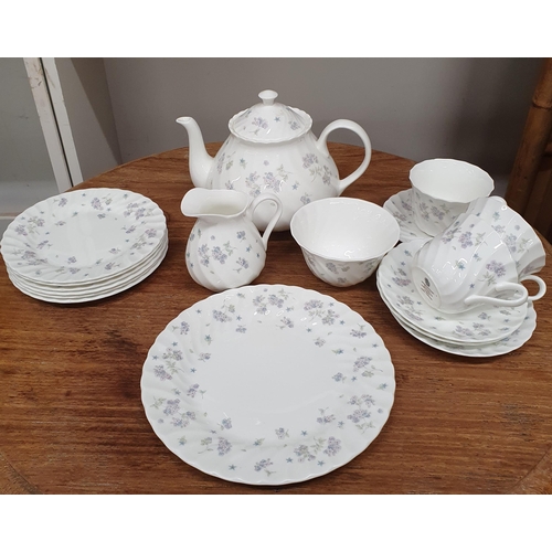 1546 - A part Wedgewood Tea Set along with a group of plates ect.