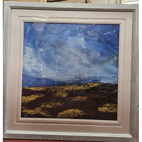 138 - Declan Marry (Irish), 'Gorse' oil on canvas. 50 x 50 cm approx.