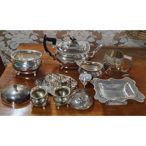 867 - A good quantity of Silver plated Items.