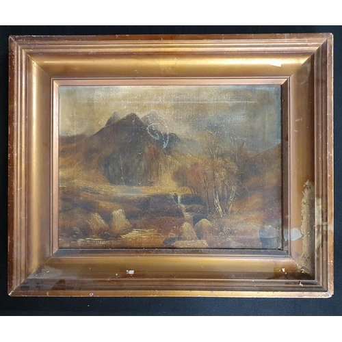 891 - A good pair of late 19th Century Oils on Canvas of Scottish scenes. Signed indistinctly LL.
H 30 x 4... 