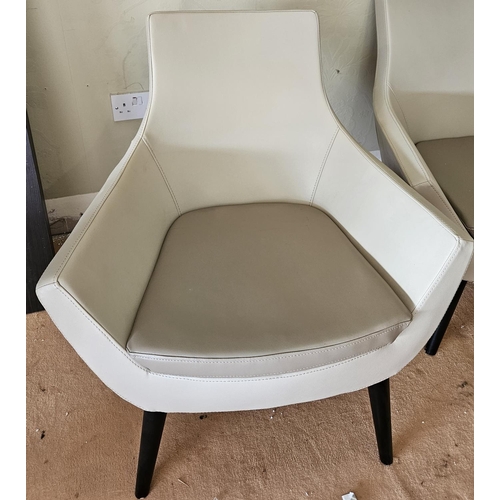 676 - A retro style tub Chair.