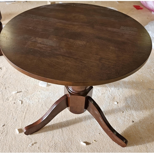 677 - A circular coffee Table.
H 76 x D 70 cm approx.