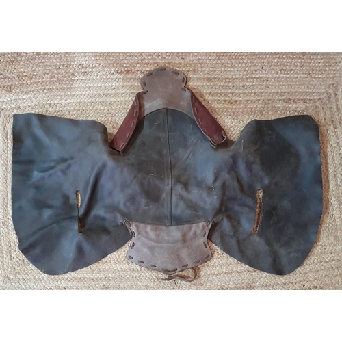 45 - A Group of 6 Leather Saddles.