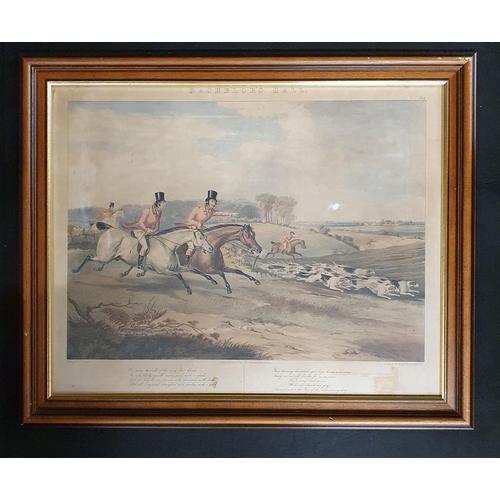 274 - A good set of six Hunting Prints. After FC Turner. 50 x 60 cm approx.