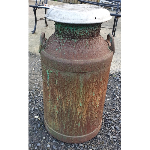 1105 - A Vintage Decorative Milk Churn. H 67 x D 36 cm approx.