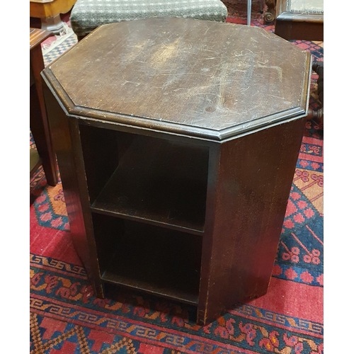 198 - A 20th Century three division Coffee Table along with a 19th Century Mahogany chair.