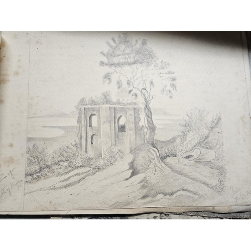 821 - A really good Folio of 19th Century and later of Watercolours and other Pictures.