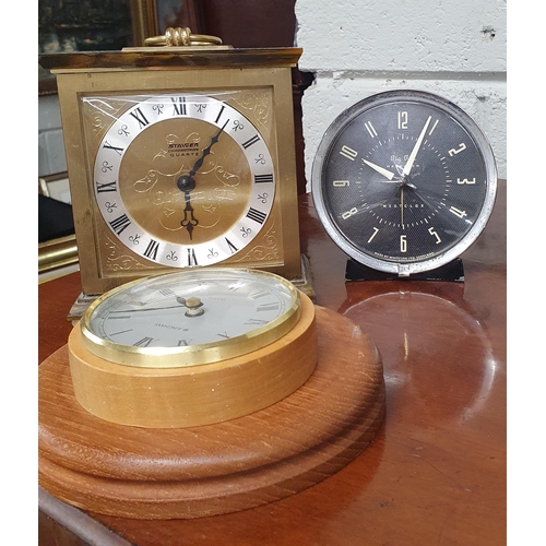 44 - A large quantity of Carriage and Mantel Clocks.