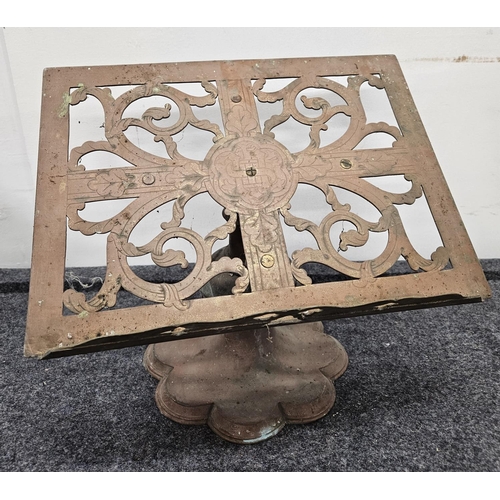 642 - A 19th Century Brass Lectern Stand.