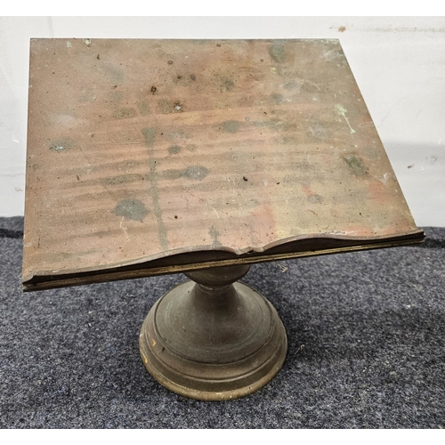 643 - A 19th Century Brass lectern Stand.